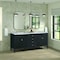 James Martin Vanities 72'' Double Vanity, Carbon Oak w/ 3 CM Carrara White Marble Top 485-V72-CBO-3CAR - alternate 4